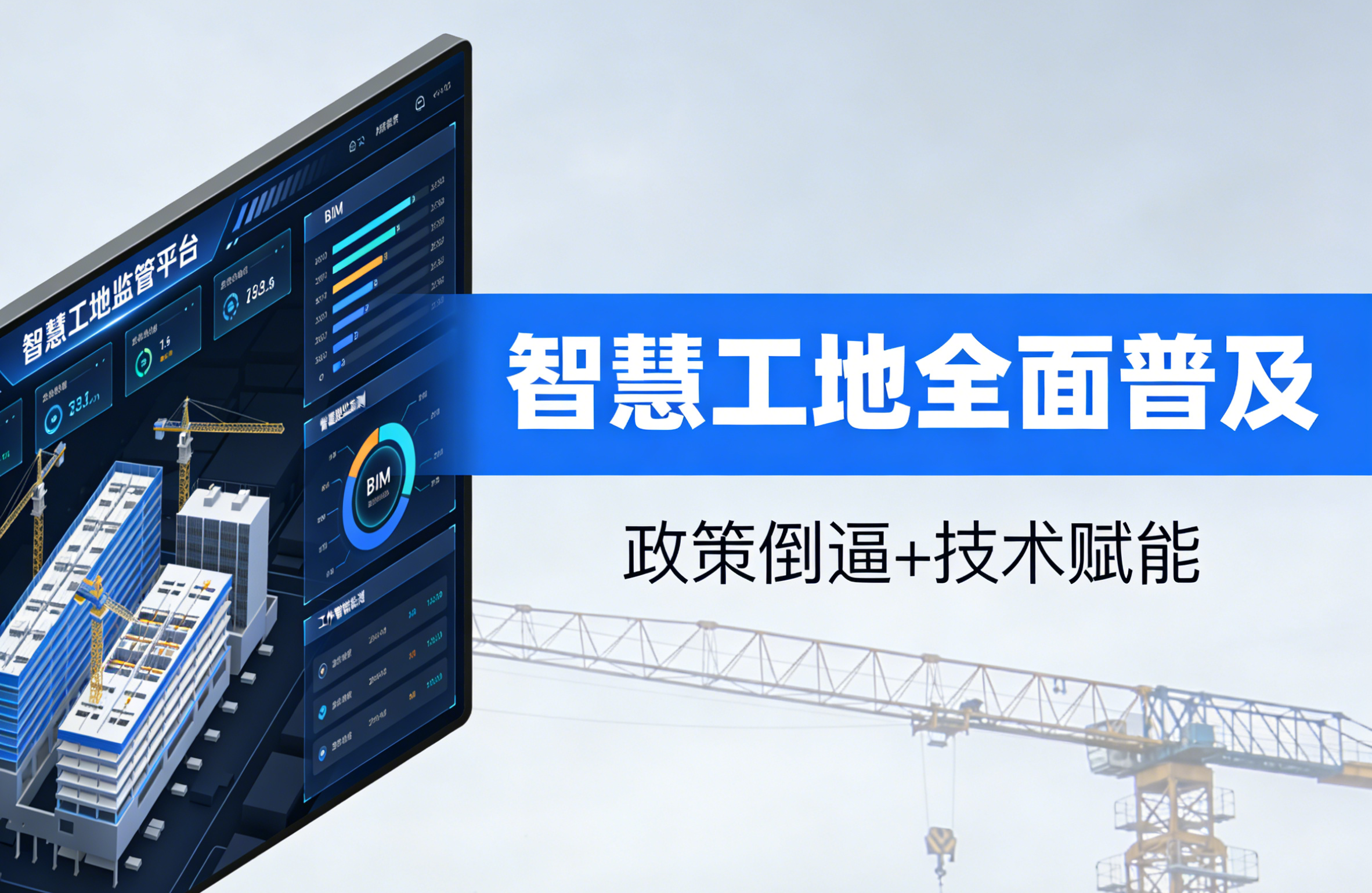 政策倒逼+技術(shù)賦能，智慧工地成建筑業(yè)破局關(guān)鍵