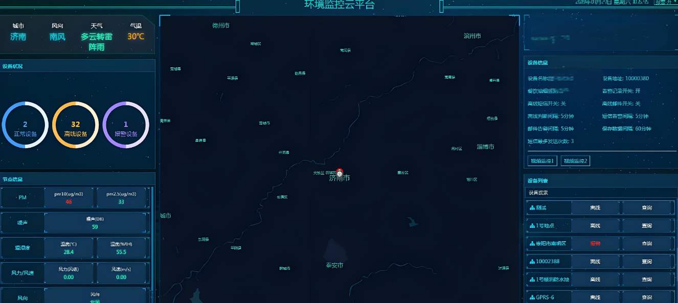 揚(yáng)塵監(jiān)測(cè)系統(tǒng)大數(shù)據(jù)可視化平臺(tái)是做什么的？