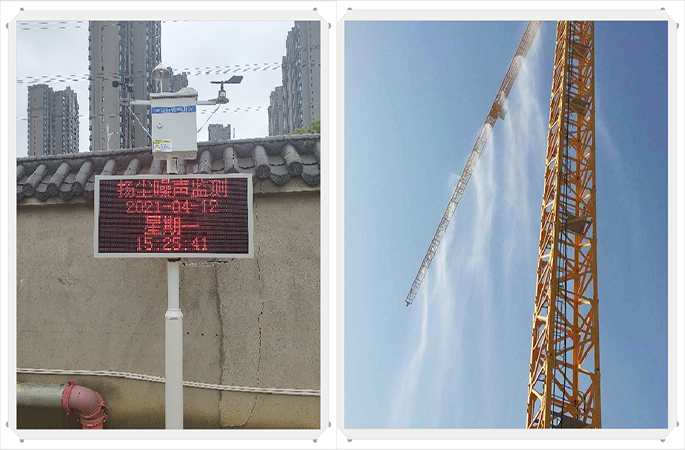 揚(yáng)塵監(jiān)測(cè)系統(tǒng)與噴淋設(shè)備聯(lián)動(dòng)方案：打造智能化環(huán)保施工現(xiàn)場(chǎng)