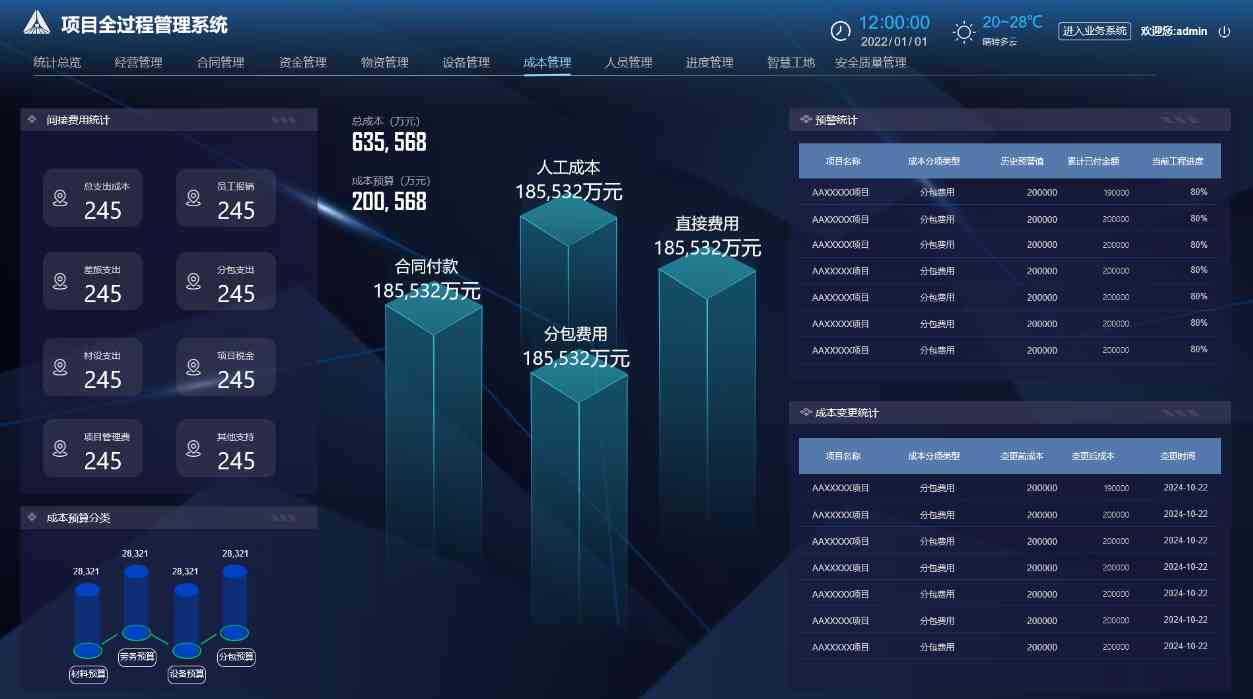 工程項(xiàng)目管理系統(tǒng)中的業(yè)財(cái)模塊有什么作用？